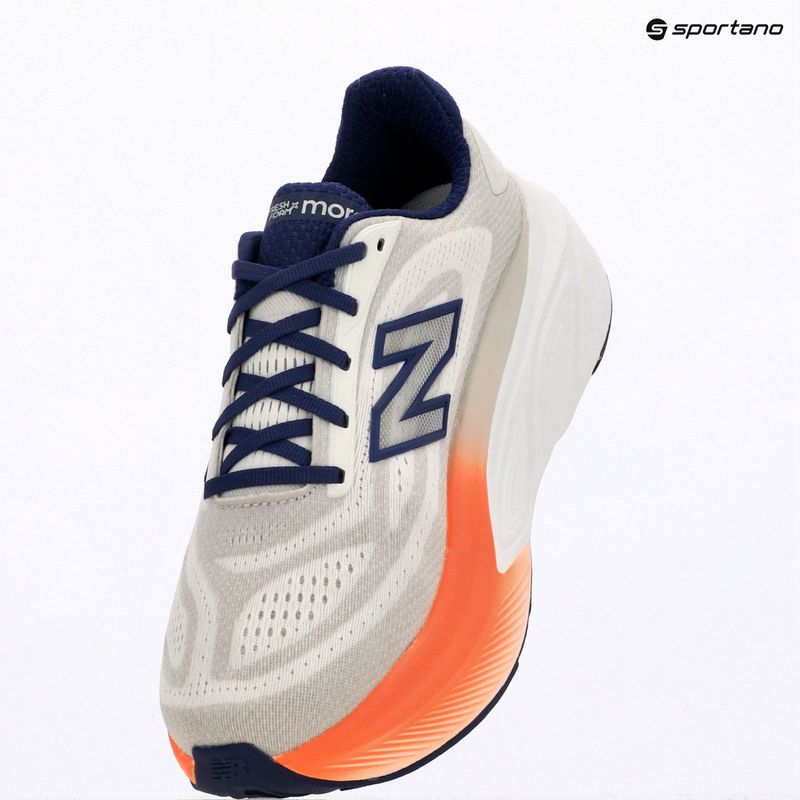 Buty do biegania męskie New Balance Fresh Foam More V6 reflection/blue oyster/tangerine heat 9