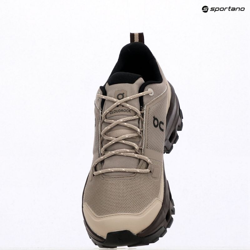 Buty damskie On Cloudrock Low Waterproof cinder/ox 9