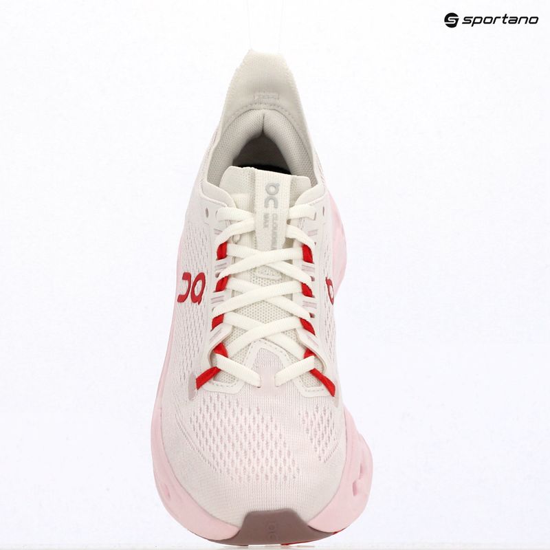 Buty do biegania damskie On Cloudsurfer Max ivory/peony 9