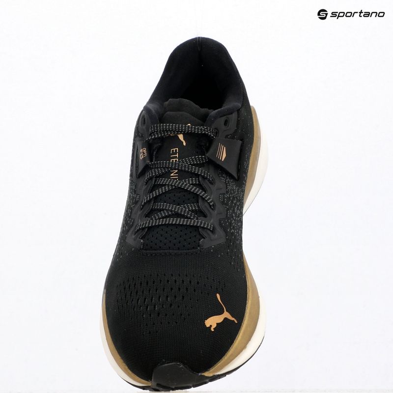 Buty do biegania damskie Puma Eternity Nitro black/gold/white 9