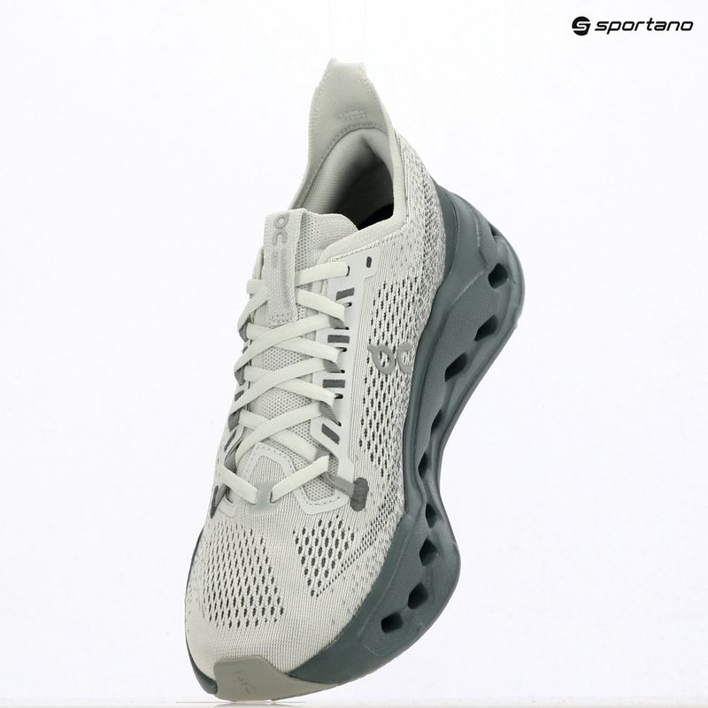 Buty do biegania męskie On Cloudsurfer Max iceberg/olive 8