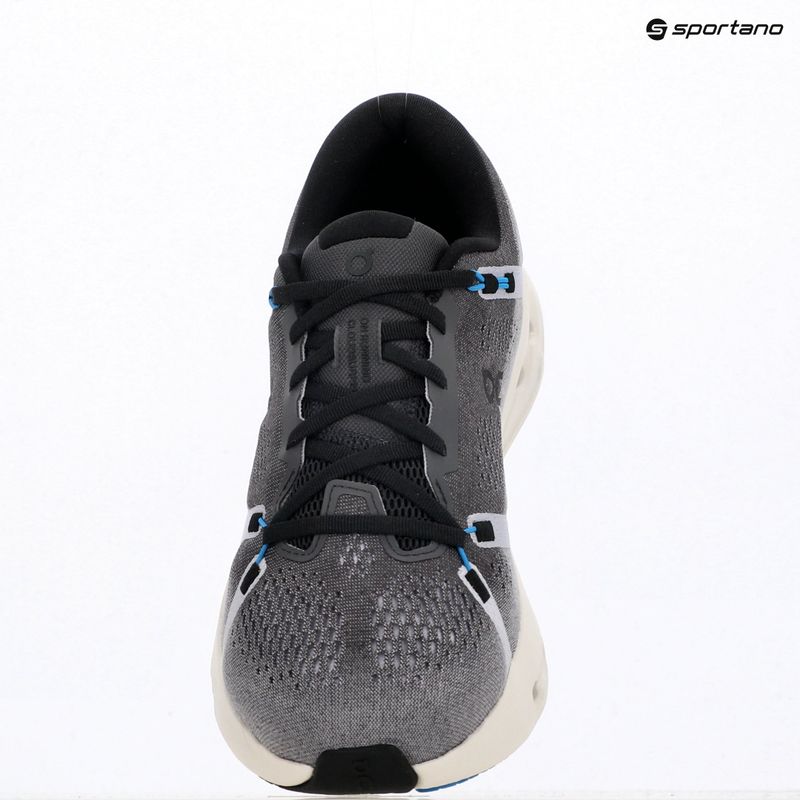 Buty do biegania damskie On Cloudsurfer 2 Wide black/malibu 8