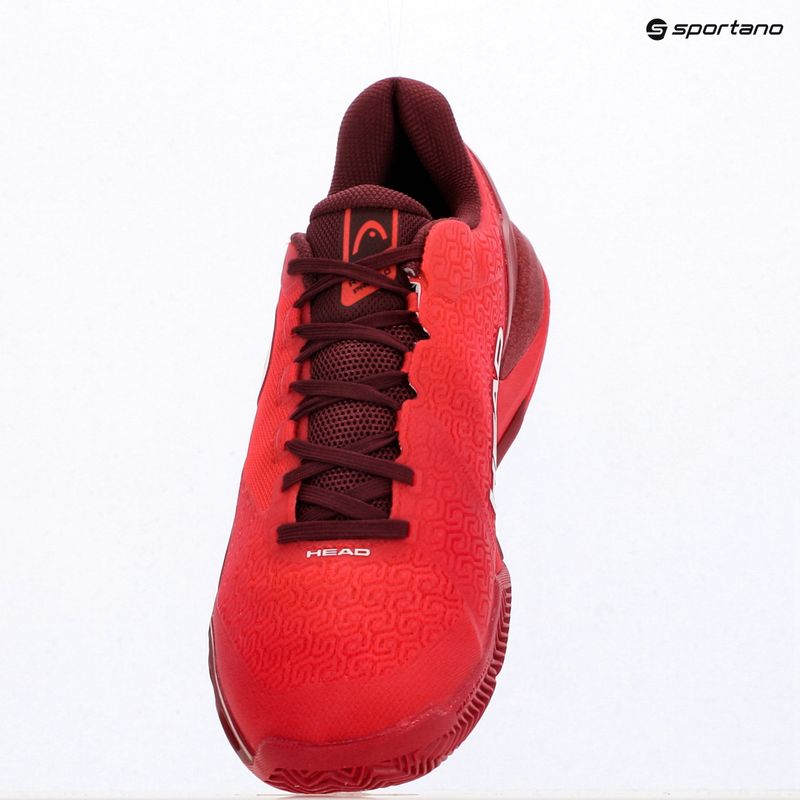 Buty do tenisa męskie HEAD Revolt Pro 5.0 Clay red/dark red 10