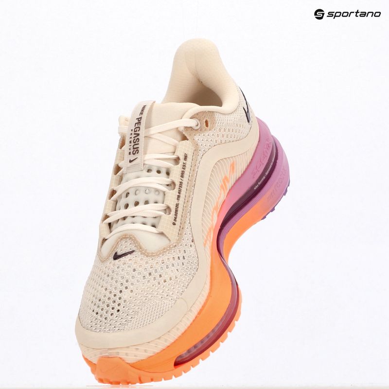 Buty do biegania damskie Nike Pegasus Premium chalk/orange pulse/light magenta/tattoo 7