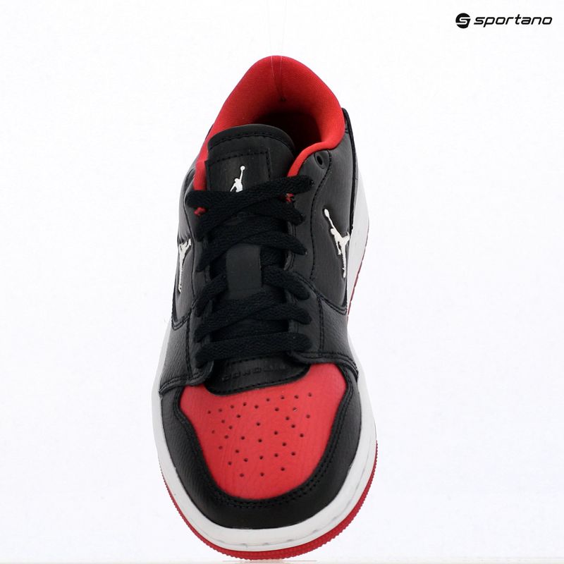 Buty Jordan Court Connect Low black/gym red/white 6