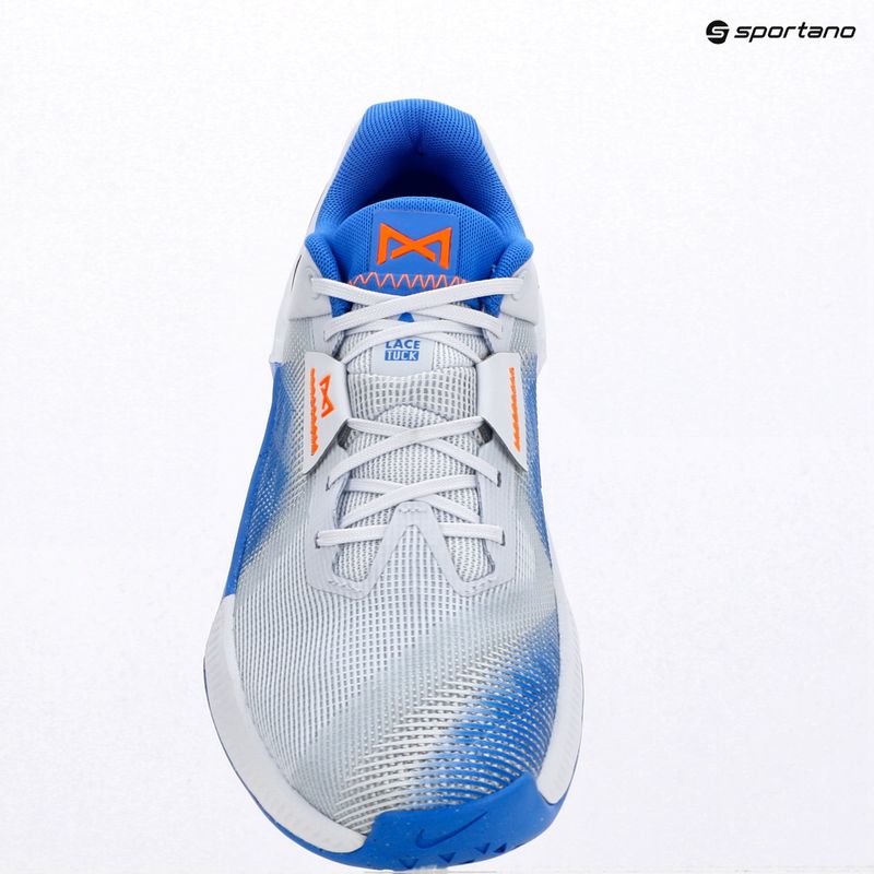 Buty treningowe męskie Nike Metcon 10 football grey/blue crystal/midnight navy 10