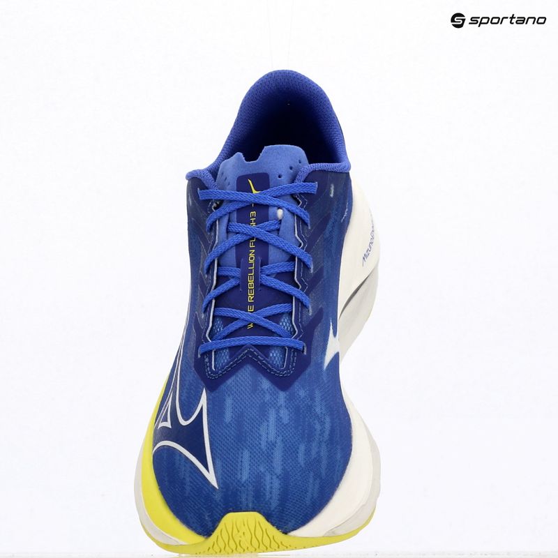 Buty do biegania męskie Mizuno Wave Rebellion Flash 3 dazzling blue/surf the web/fortune yellow 4