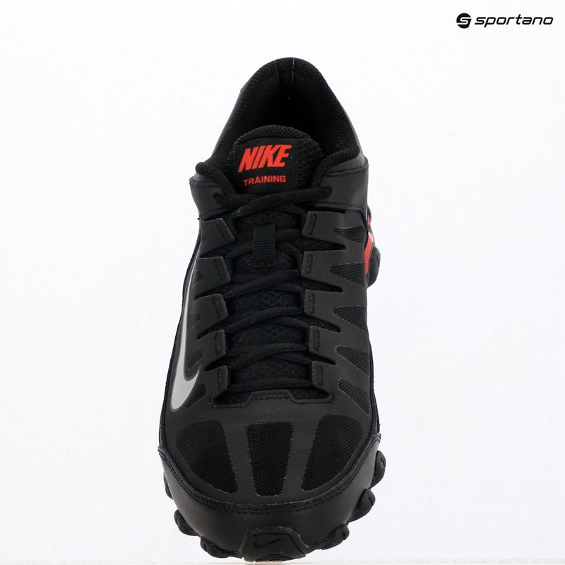 Buty treningowe męskie Nike Reax 8 Tr Mesh black/university red/metallic silver 10