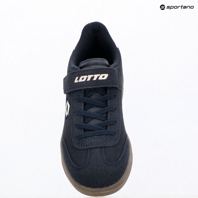 Buty dziecięce Lotto Vintal SC Kids navy/white 12