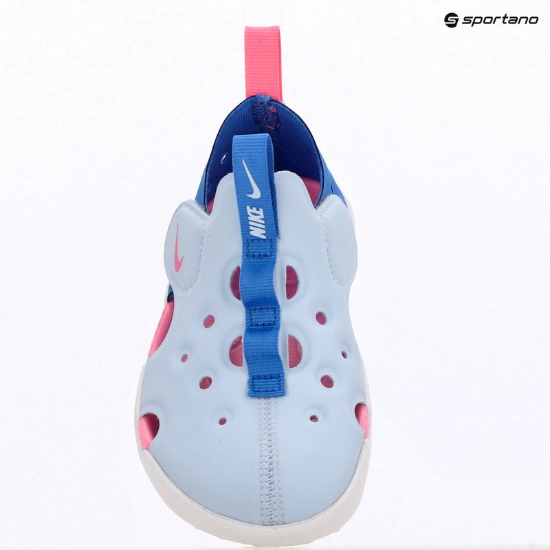 Sandały dziecięce Nike Sunray Protect 4 hydrogen blue/blue crystal/pink glow 6
