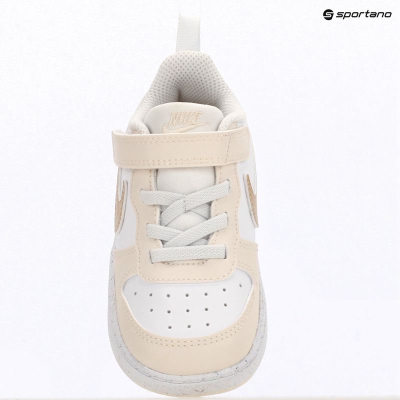Buty dziecięce Nike Court Borough Low white/chalk/white 6