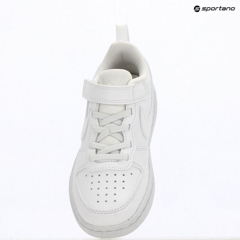 Buty dziecięce Nike Court Borough Low Recraft white/white/white 6