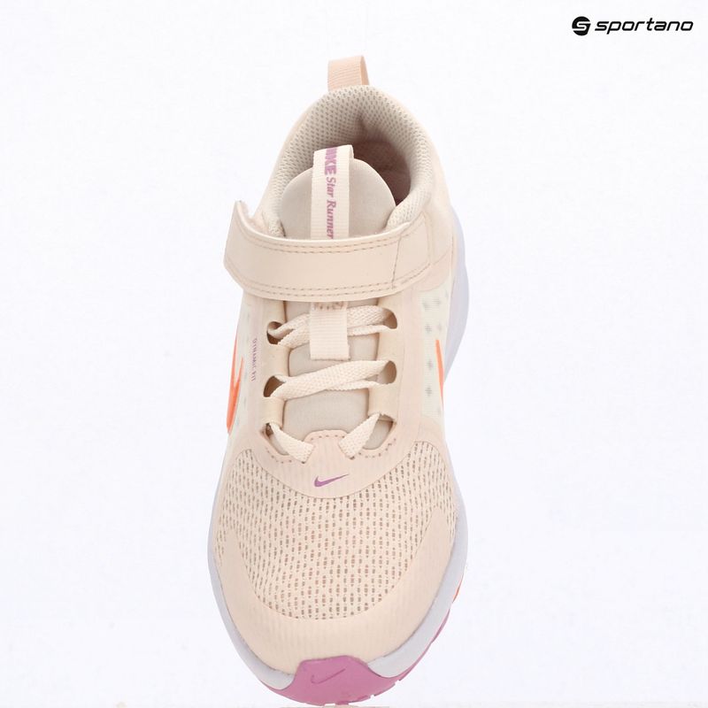 Buty dziecięce Nike Star Runner 5 chalk/sail/light magenta/orange pulse 6