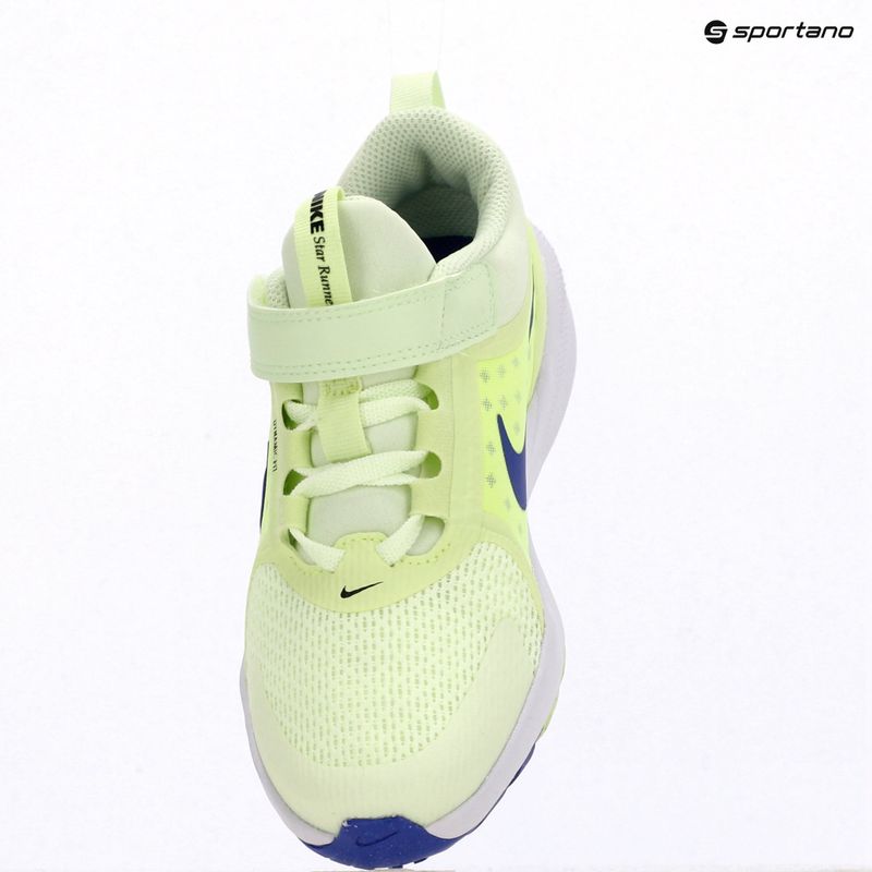 Buty dziecięce Nike Star Runner 5 volt tint/light liquid lime/volt ice/lapis 6