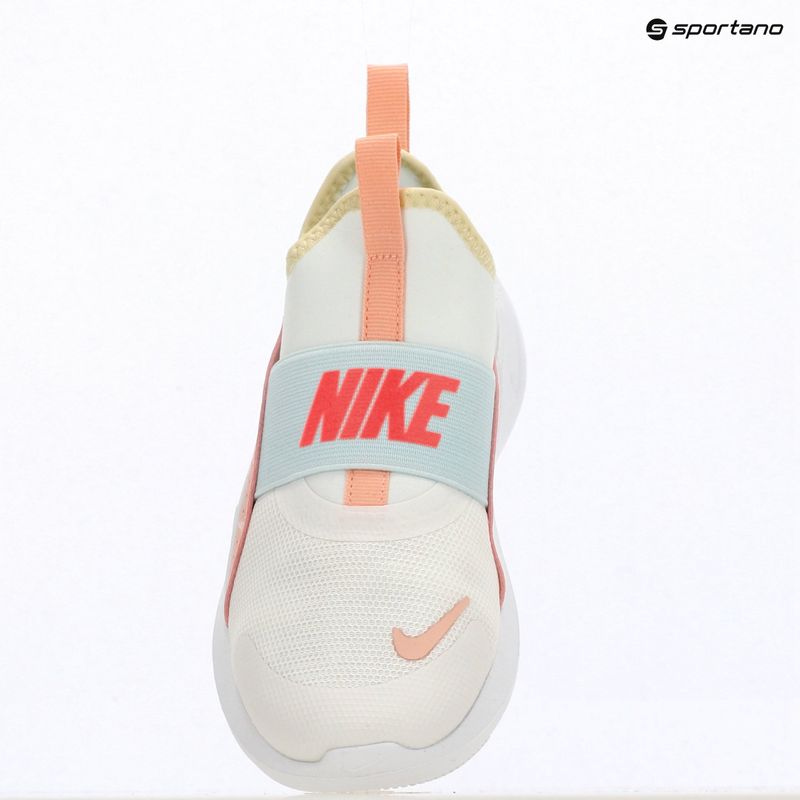 Buty dziecięce Nike Flex Runner 4 summit white/arctic orange/life lime 7