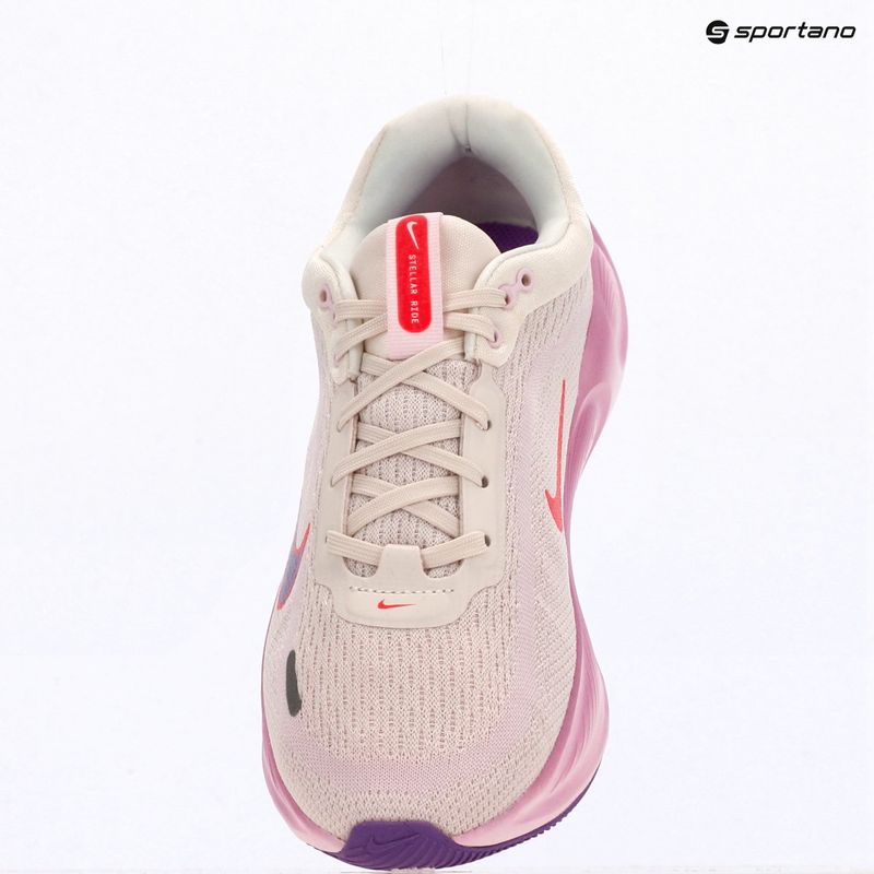 Buty do biegania Nike Stellar Ride chalk/pink foam/bright violet 6