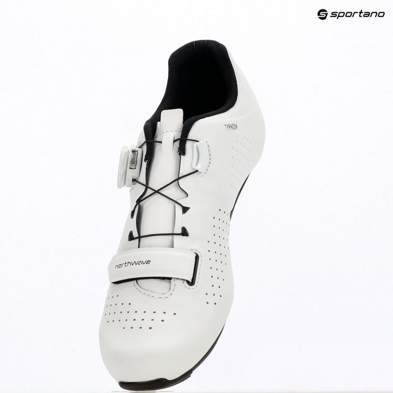 Buty szosowe męskie Northwave Typhoon white 5