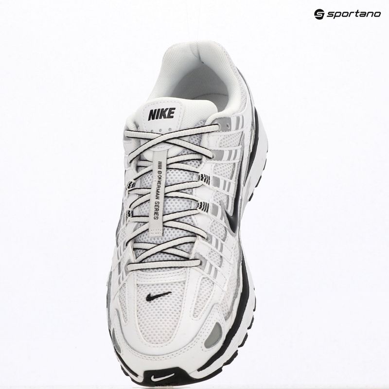 Buty męskie Nike P-6000 white/metallic silver/black/black 6