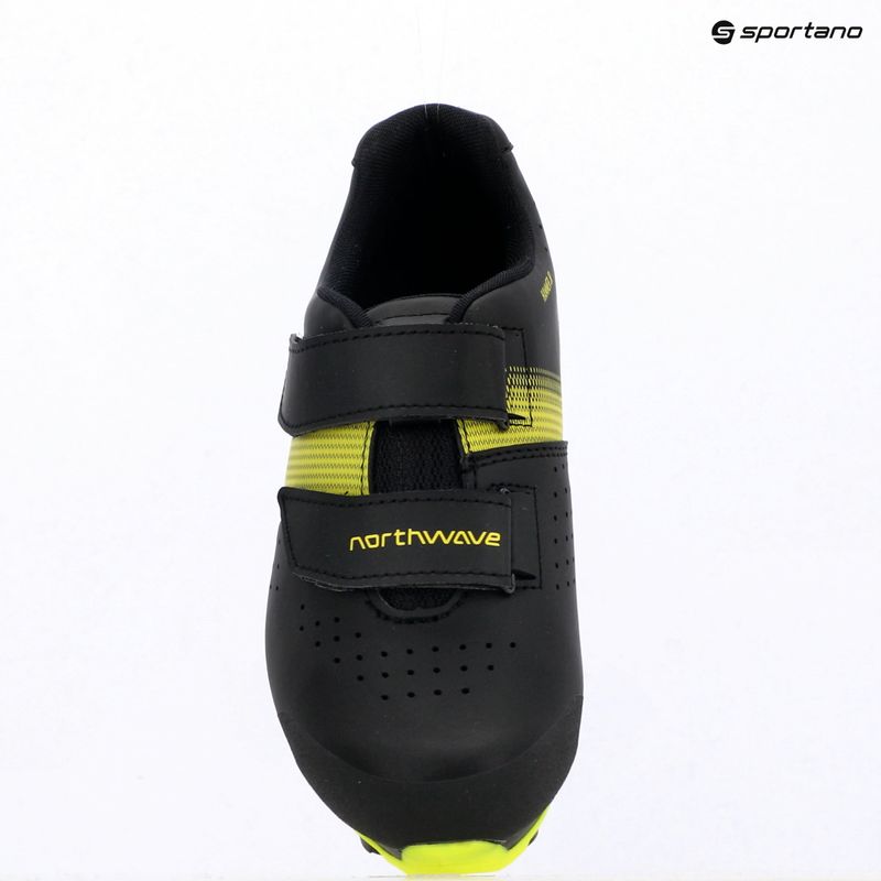 Buty rowerowe MTB dziecięce Northwave Hammer Junior black/yellow fluo 5