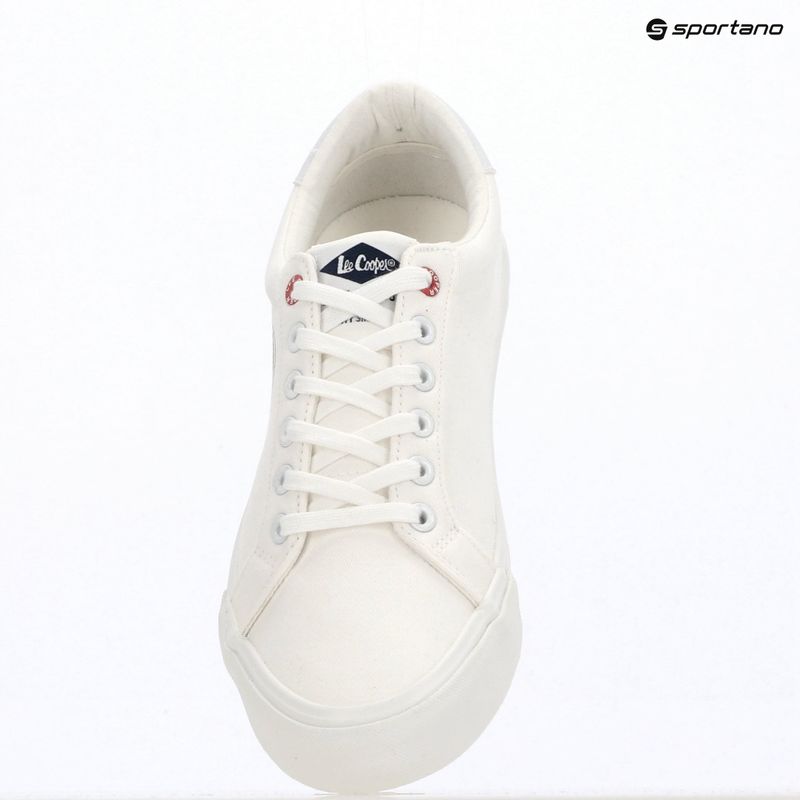 Trampki męskie Lee Cooper LCW-26-02-4082MC white 10