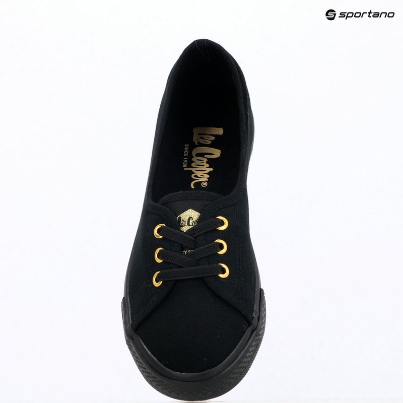 Trampki damskie Lee Cooper LCW-26-02-4045LA black/gold 11
