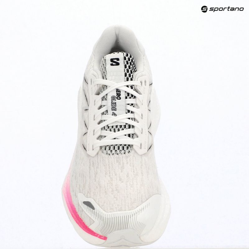 Buty do biegania damskie Salomon Aero Glide 4 white/white/black 6
