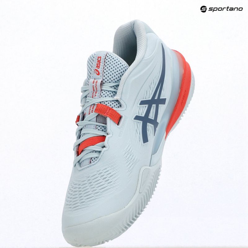 Buty do tenisa damskie ASICS Gel-Resolution X Clay sky/grey blue 15