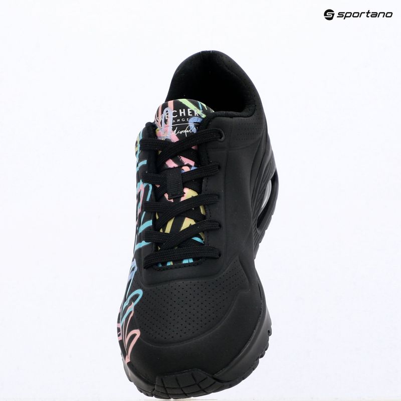 Buty damskie SKECHERS JGoldcrown Uno Spread The Love black 11