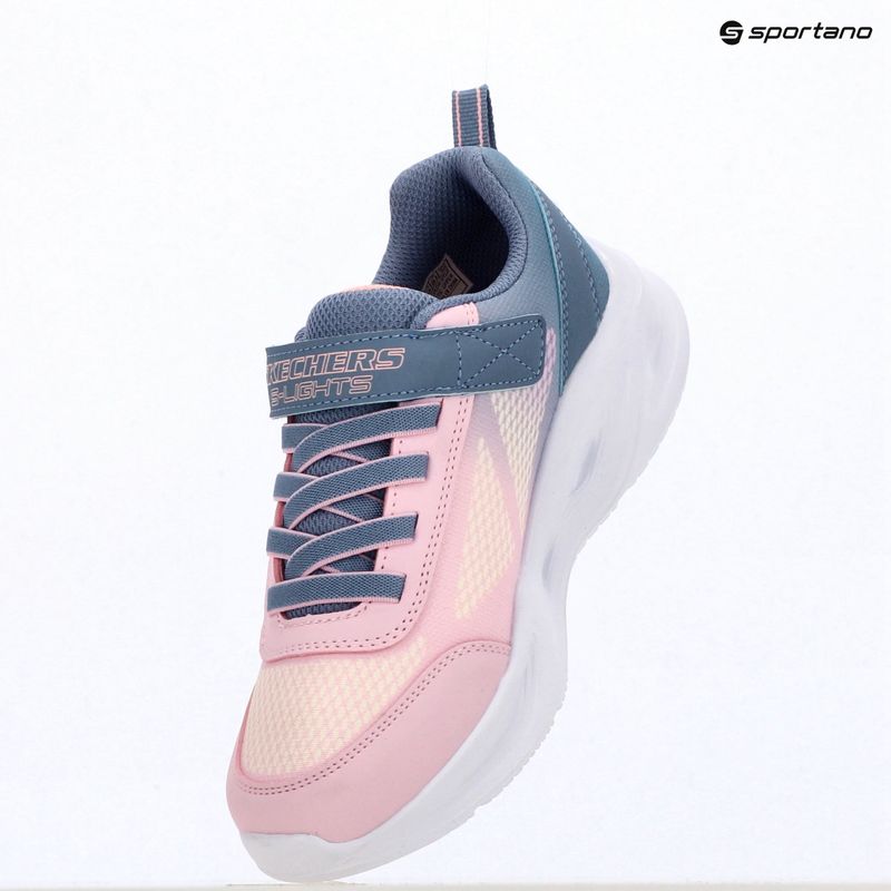 Buty dziecięce SKECHERS Sola Glow Ombre Deluxe gray 12