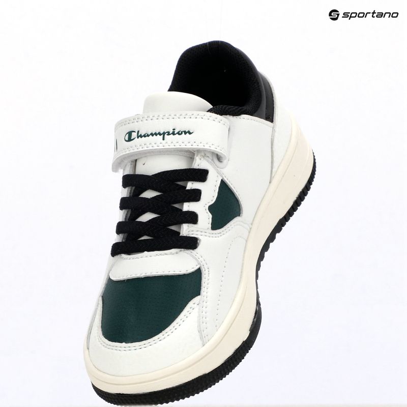 Buty dziecięce Champion RD25 Low B PS Low Cut white/highlighter greenblack 9