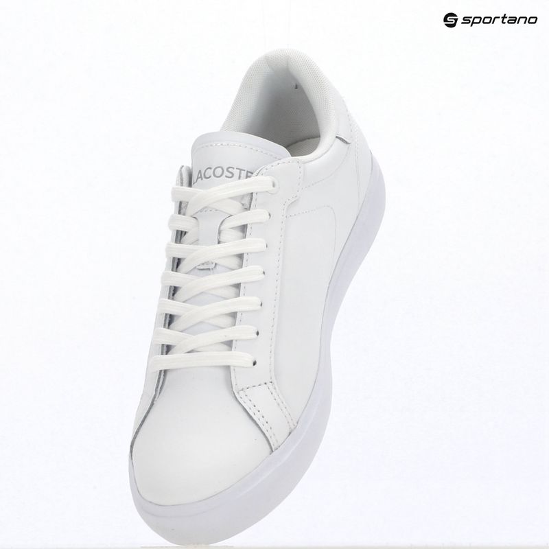 Buty damskie Lacoste Powercourt white/white 9