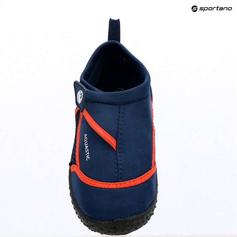 Buty do wody dziecięce AQUASTIC Nino granatowy/czerwony 13