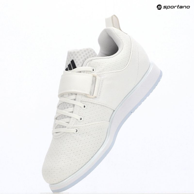 Buty do podnoszenia ciężarów adidas Powerlift 5 white 9