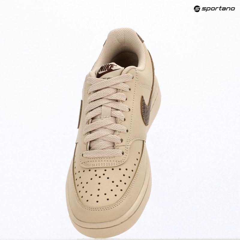 Buty damskie Nike Court Vision Low Premium sanddrift/black/british khaki 14