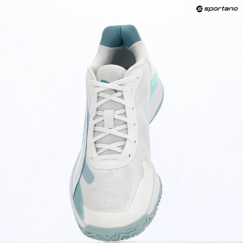 Buty do piłki ręcznej PUMA Accelerate Pro 4 Game On puma white/baltic sea blue/fresh water 9