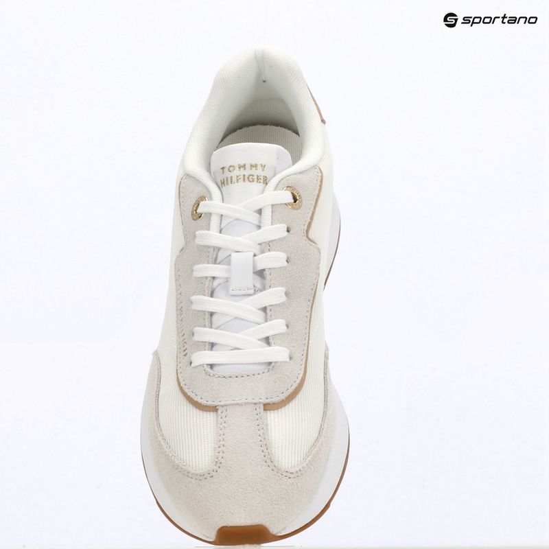 Buty damskie Tommy Hilfiger Retro Runner Mix ecru/trench 9