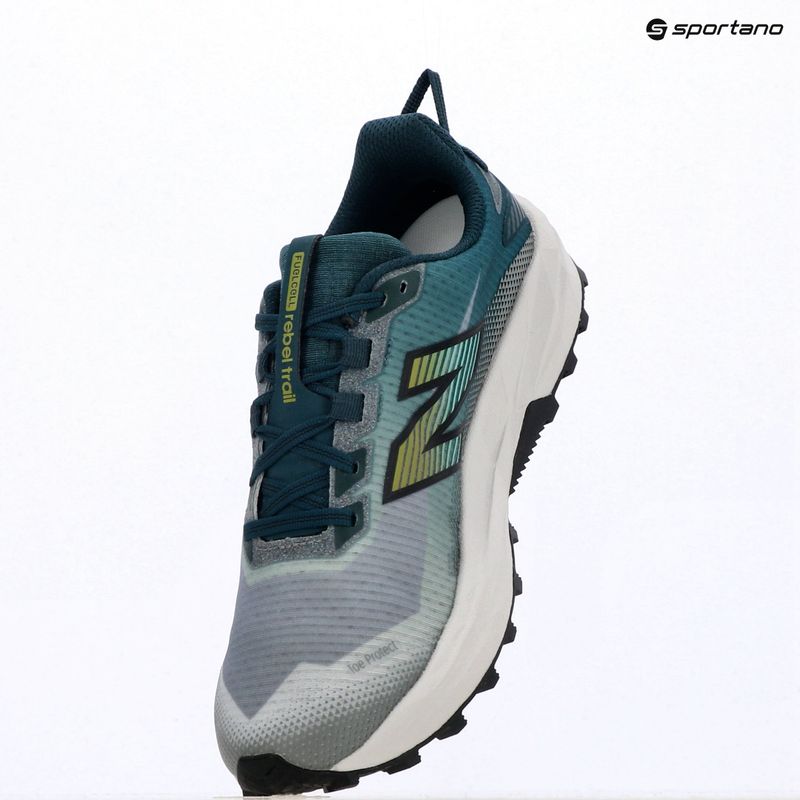 Buty do biegania męskie New Balance Rebel Trail V1 medusa green/shadow grey 9