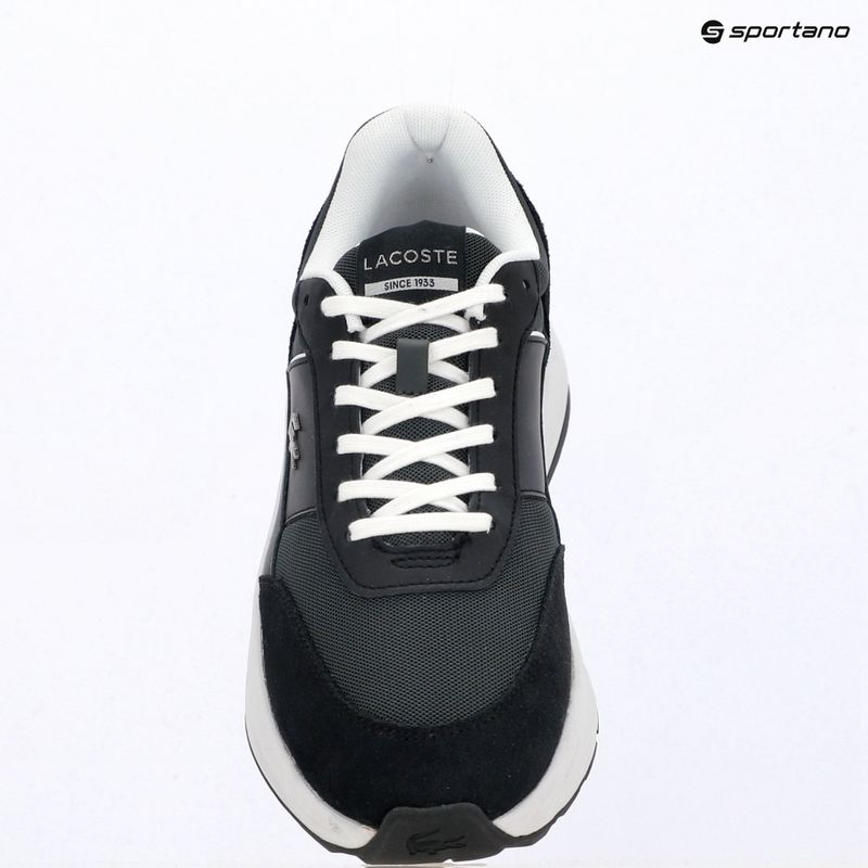 Buty męskie Lacoste Run Set Cgr Bar dark grey/black 9