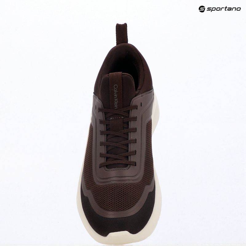 Buty męskie Calvin Klein HM0HM02164 Light Eva Run Lace Sock bordeaux 9