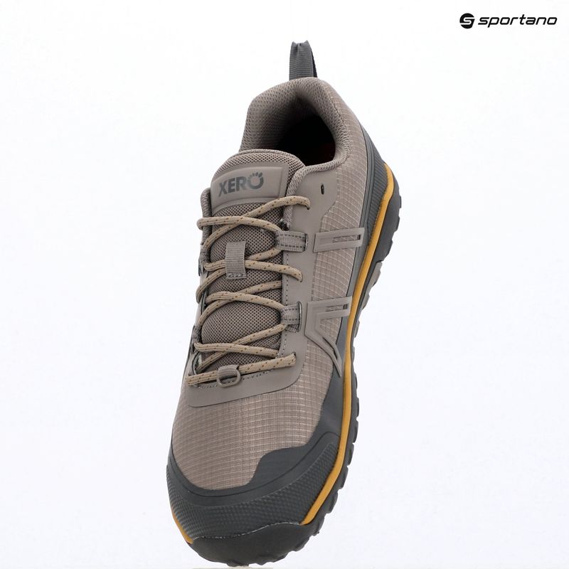 Buty barefoot męskie Xero Shoes Scrambler Trail Low WP driftwood/asphalt 9