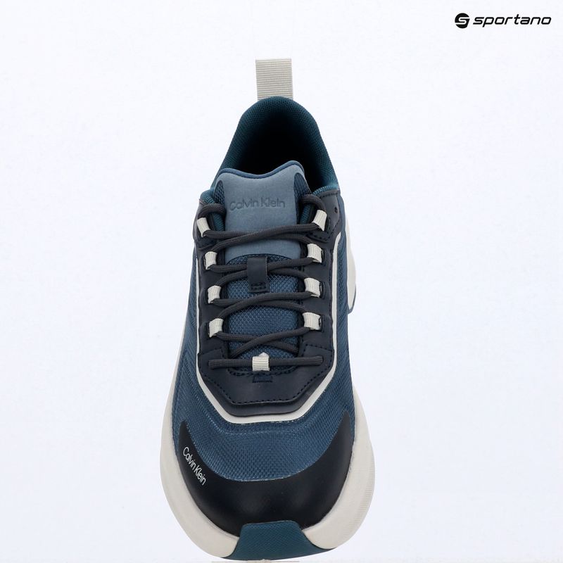 Buty męskie Calvin Klein Volumax Chunky Runner Trainers HM0HM02224 calvin navy/navy teal 9