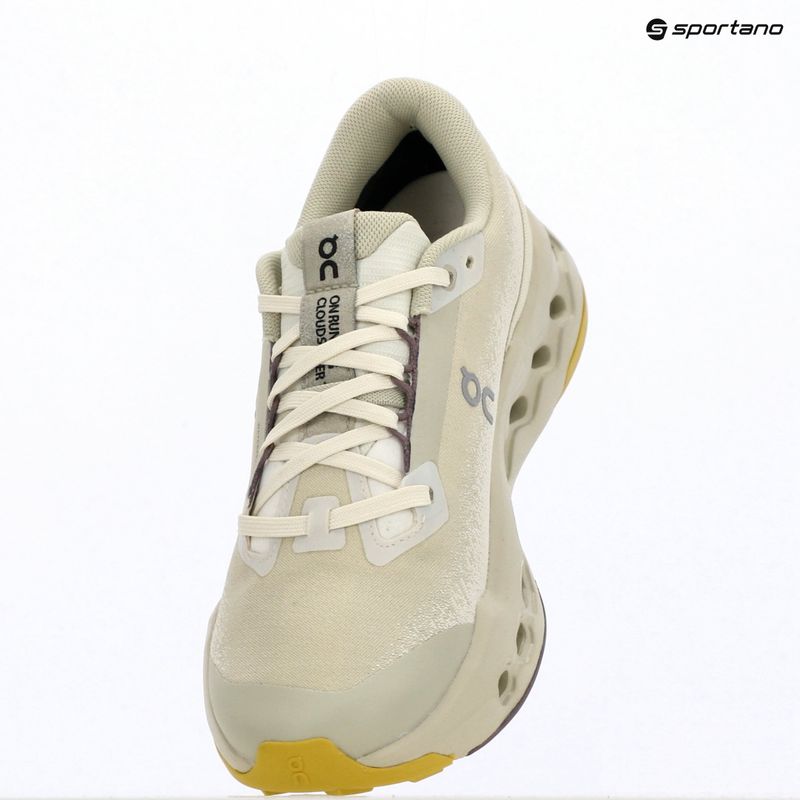 Buty do biegania damskie On Running Cloudsurfer Trail 2 Waterproof ghost/chalk 16