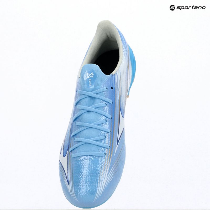 Buty piłkarskie Mizuno Alfa III Elite FG celeste/white 12