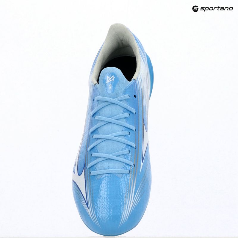 Buty piłkarskie Mizuno Alfa III Pro FG celeste/white 12
