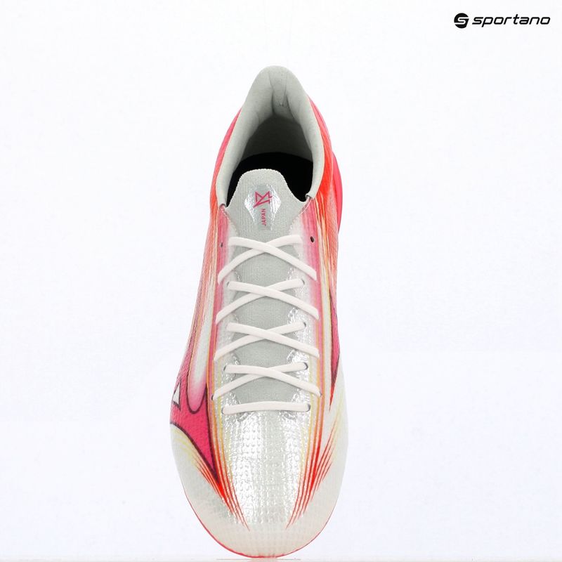 Buty piłkarskie Mizuno Alpha III Japan FG white/fuchsia purple 11