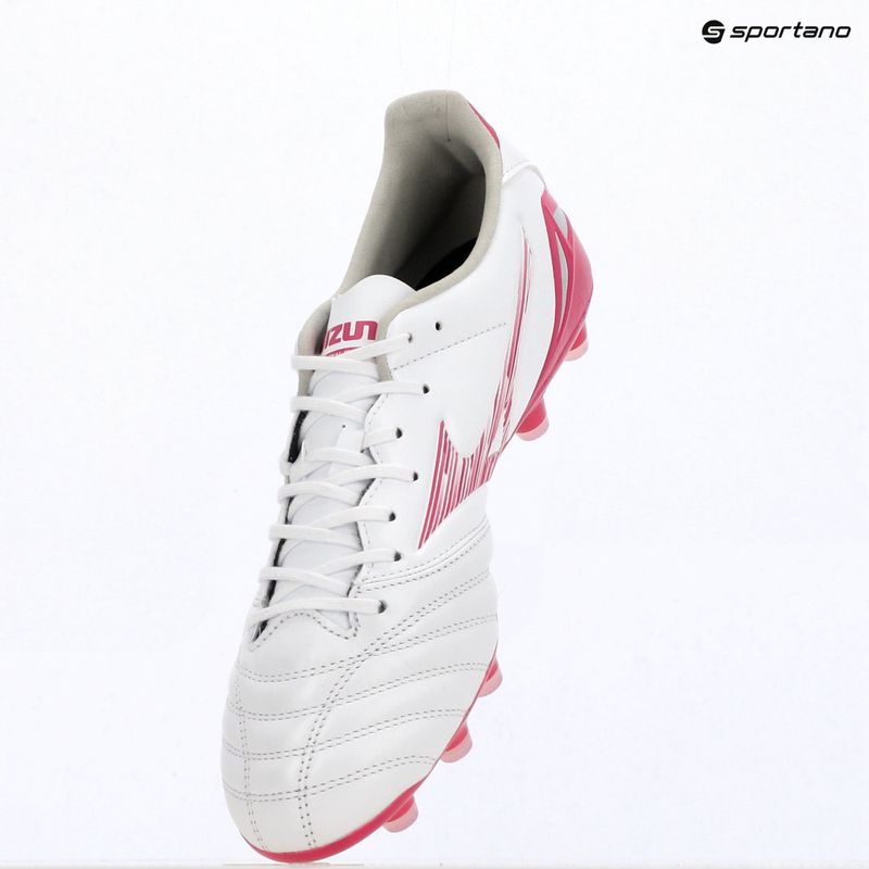 Buty piłkarskie Mizuno Morelia Neo IV Pro FG white/fuchsia purple/fuchsia purple 12