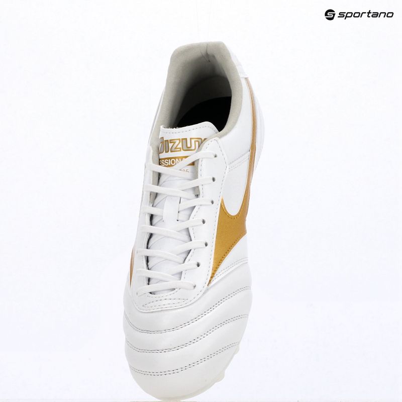 Buty piłkarskie Mizuno Morelia II Pro FG white/football gold/galaxy silver 12