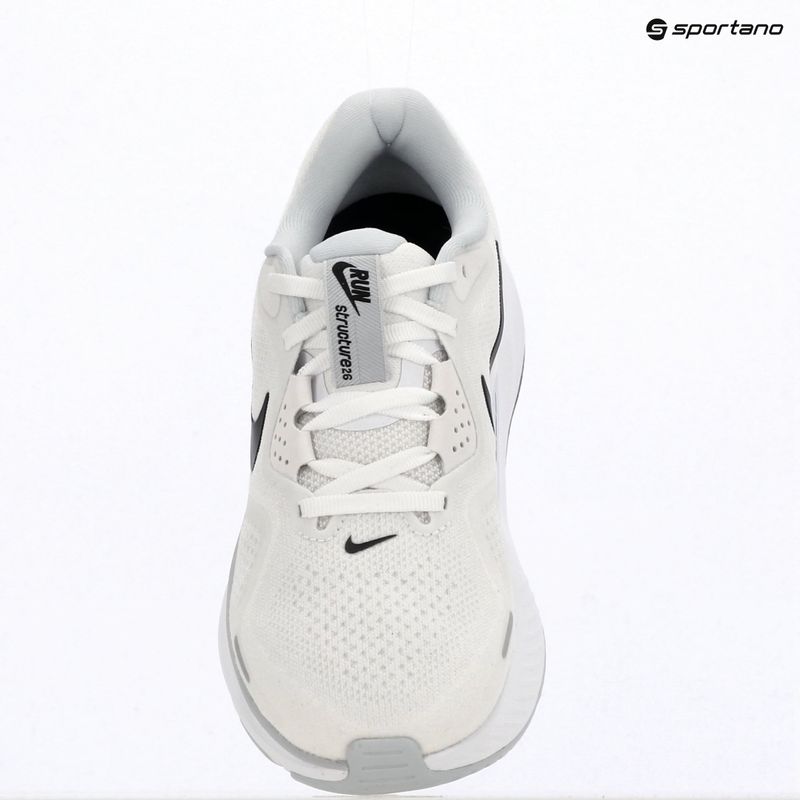 Buty do biegania damskie Nike Structure 26 white/pure platinum/black 13