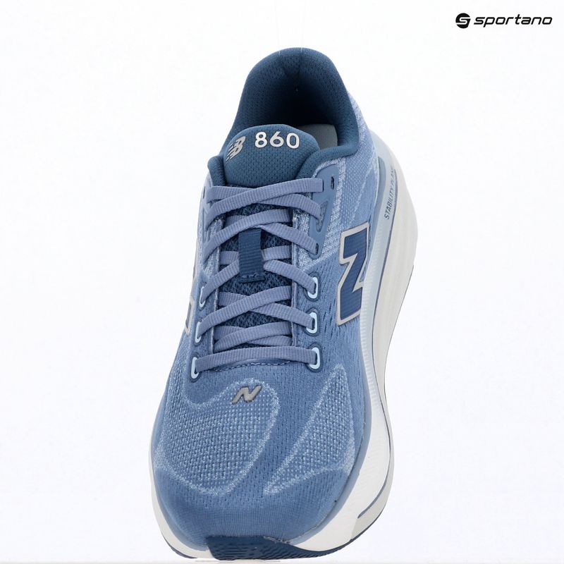 Buty do biegania damskie New Balance Fresh Foam 860's V15 fairweather blue/silver metallic 15