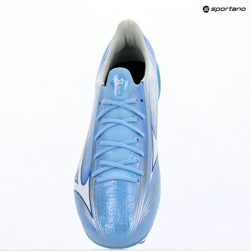 Buty piłkarskie Mizuno Alfa III Elite Mix celeste/white 12
